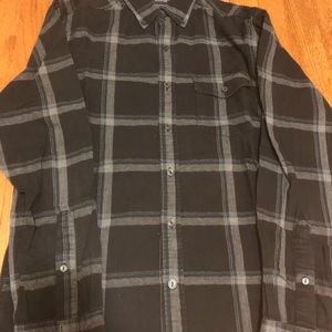 plaid american eagle long sleeve